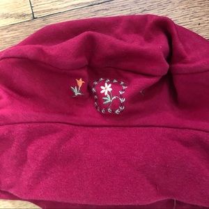 Gymboree kids red beret - for ages 5-7 years